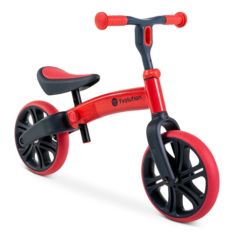 Yvolution Velo Junior Balance Bike - Red