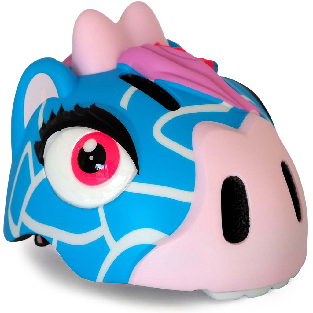 Crazy Safety Helmet Crazy Safety Animal Kids Helmet - Blue Giraffe