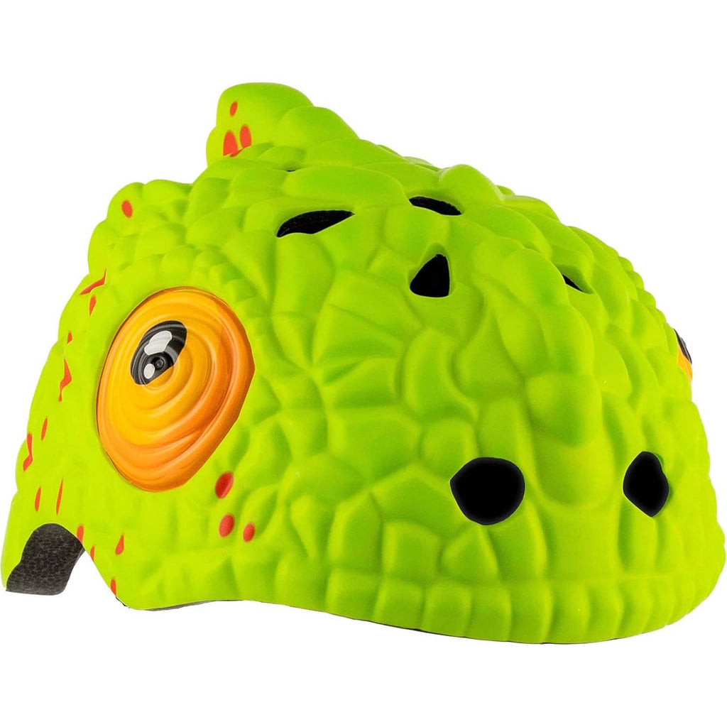 Crazy Safety Helmet Crazy Safety Animal Kids Helmet - Green Chameleon