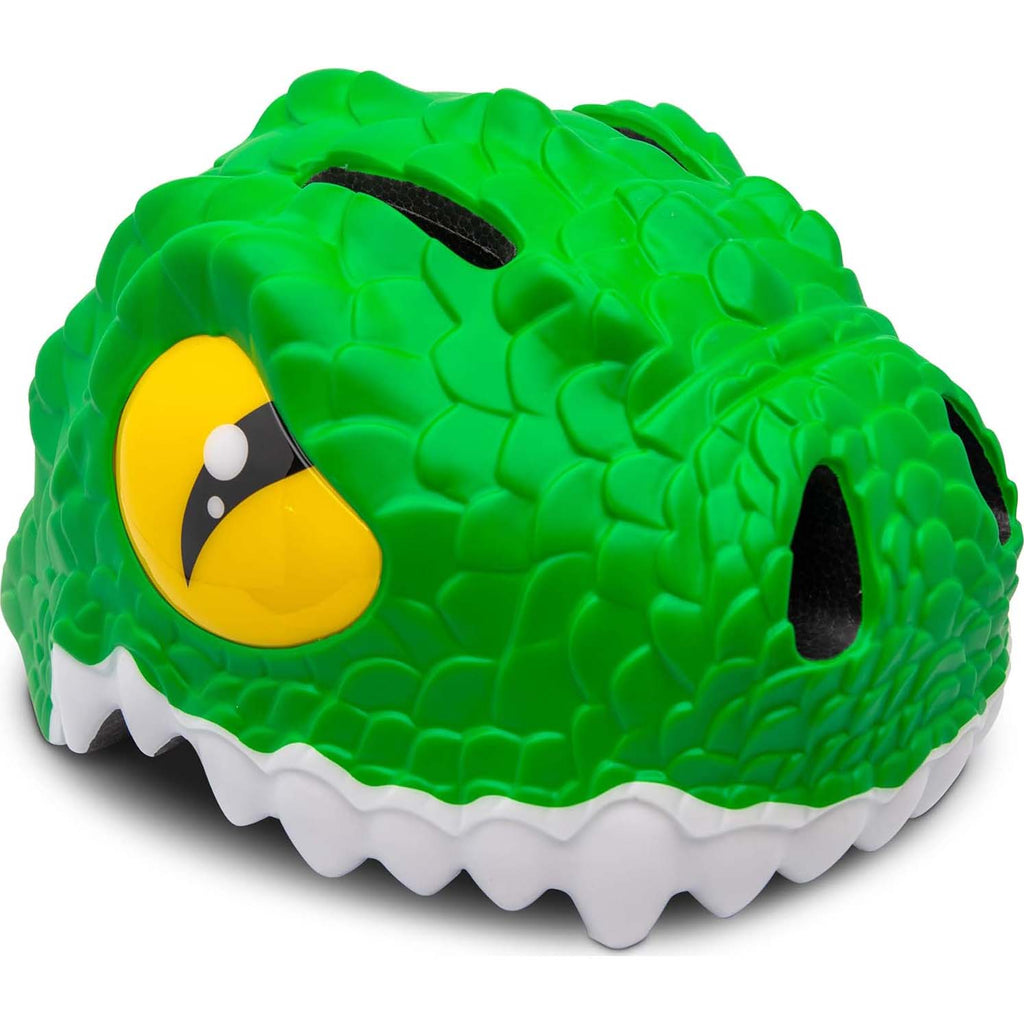 Crazy Safety Helmet Crazy Safety Animal Kids Helmet - Green Crocodile