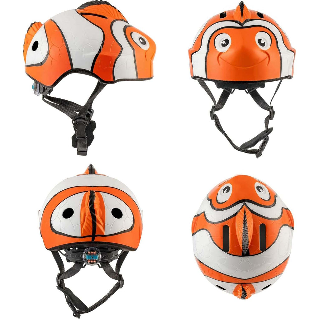 Crazy Safety Helmet Crazy Safety Animal Kids Helmet - Orange Fish