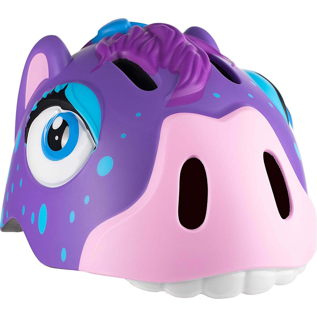 Crazy Safety Helmet Crazy Safety Animal Kids Helmet - Purple Horse