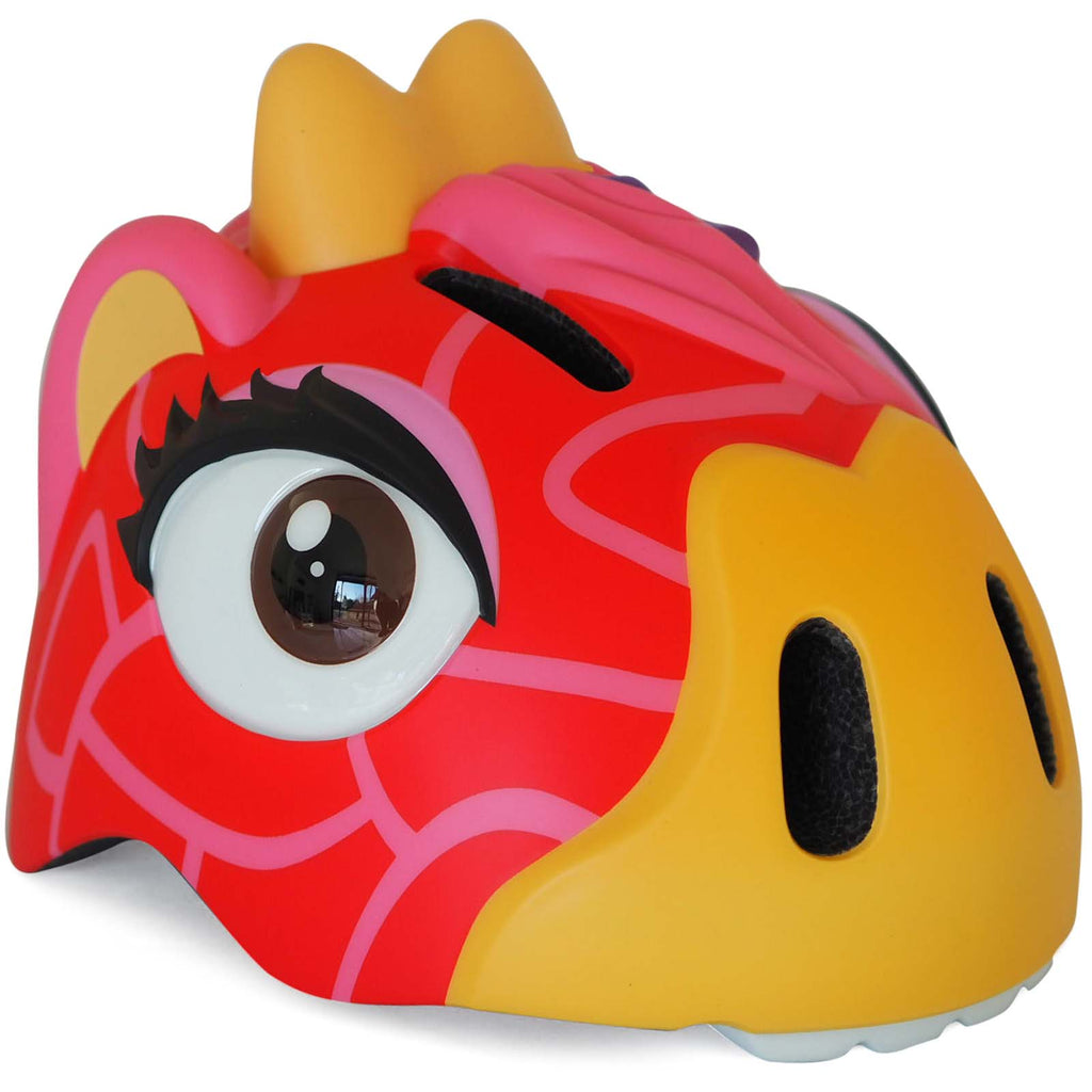 Crazy Safety Helmet Crazy Safety Animal Kids Helmet - Red Giraffe