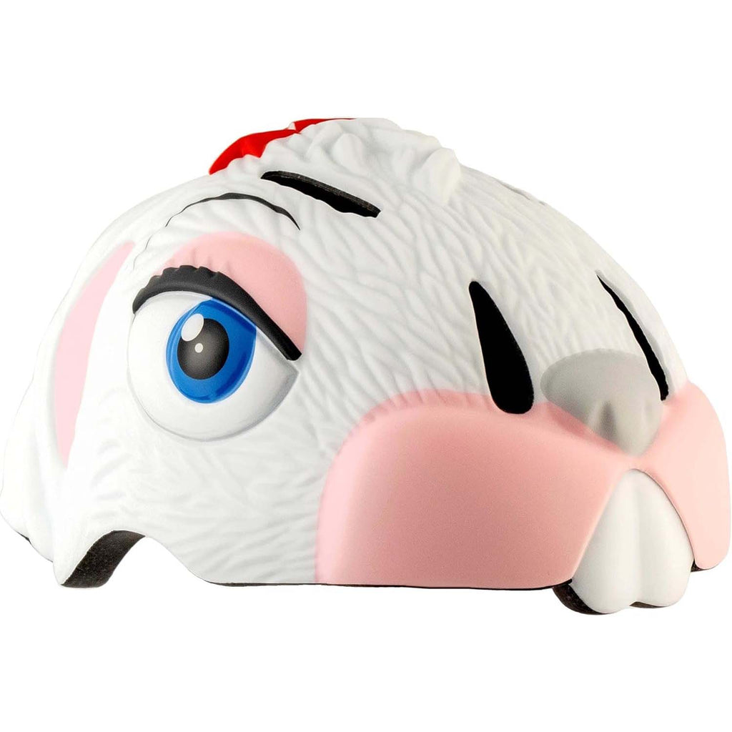 Crazy Safety Helmet Crazy Safety Animal Kids Helmet - White Bunny