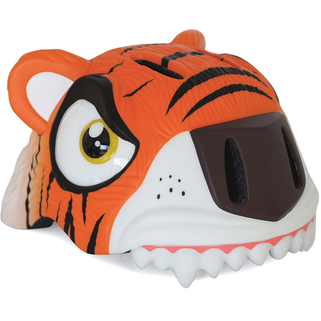 SWAG Distribution Bicycle Helmets Crazy Safety Animal Kids Helmet - Orange Tiger