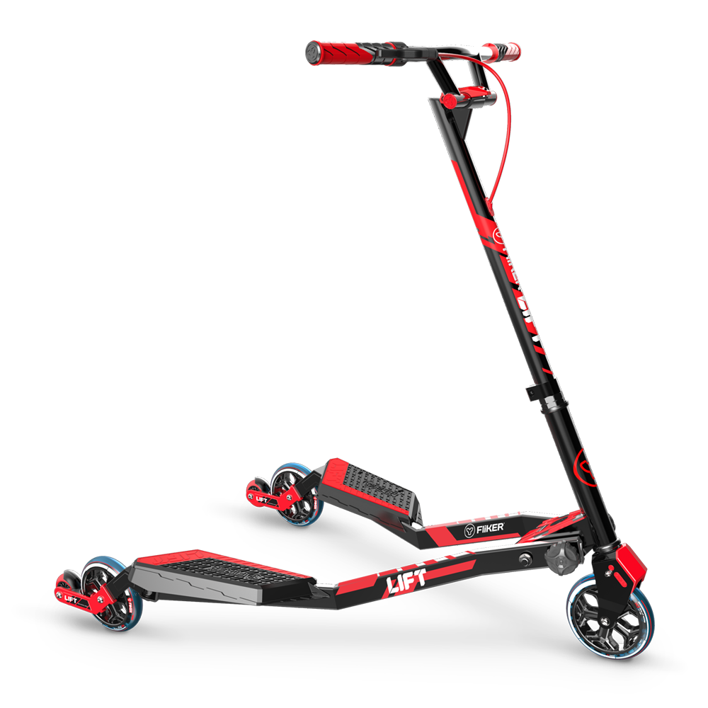 SWAG Distribution Riding Scooters Yvolution Y Fliker Lift - Red