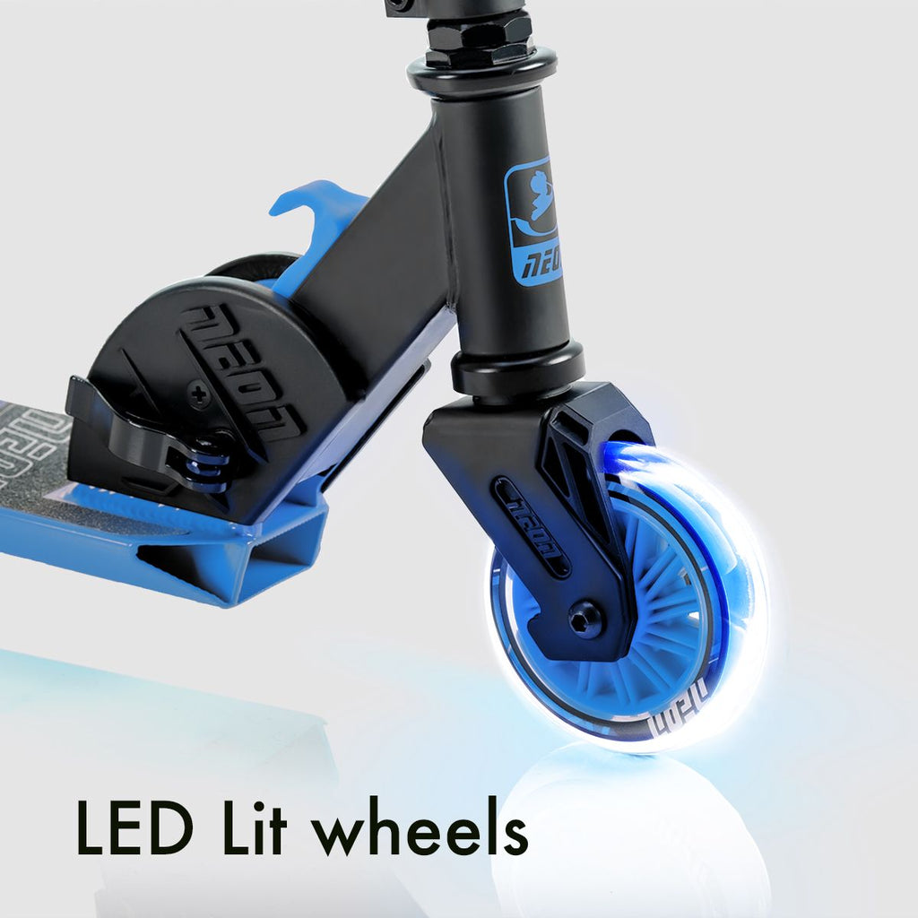 Yvolution Riding Scooters Neon Vector 2020 Complete Scooter - Blue