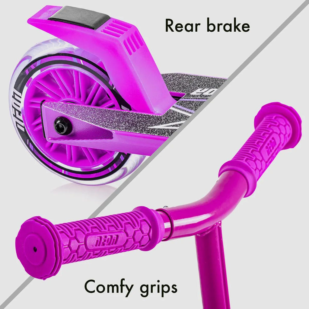 Yvolution Riding Scooters Neon Vector 2020 Complete Scooter - Pink