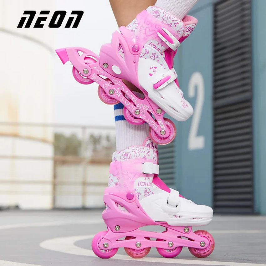 Yvolution Roller Skates Yvolution Neon Combo 2-In-1 Adjustable Roller Skates