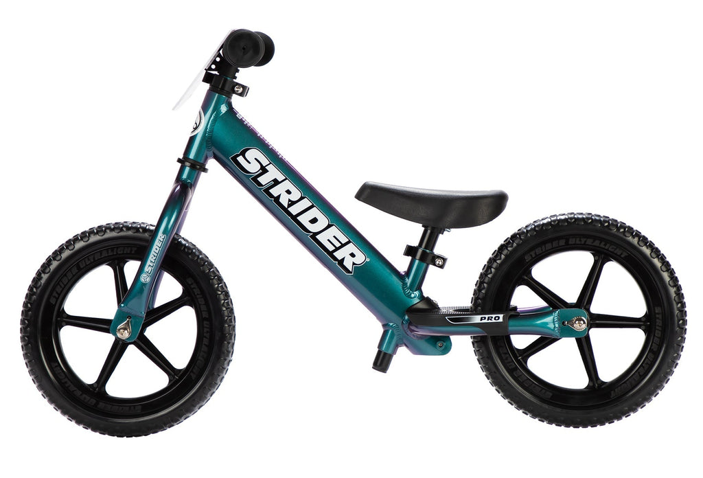 Strider Balance Bike Metallic Aqua Strider Pro Balance Bike 12" - PACK OF 2