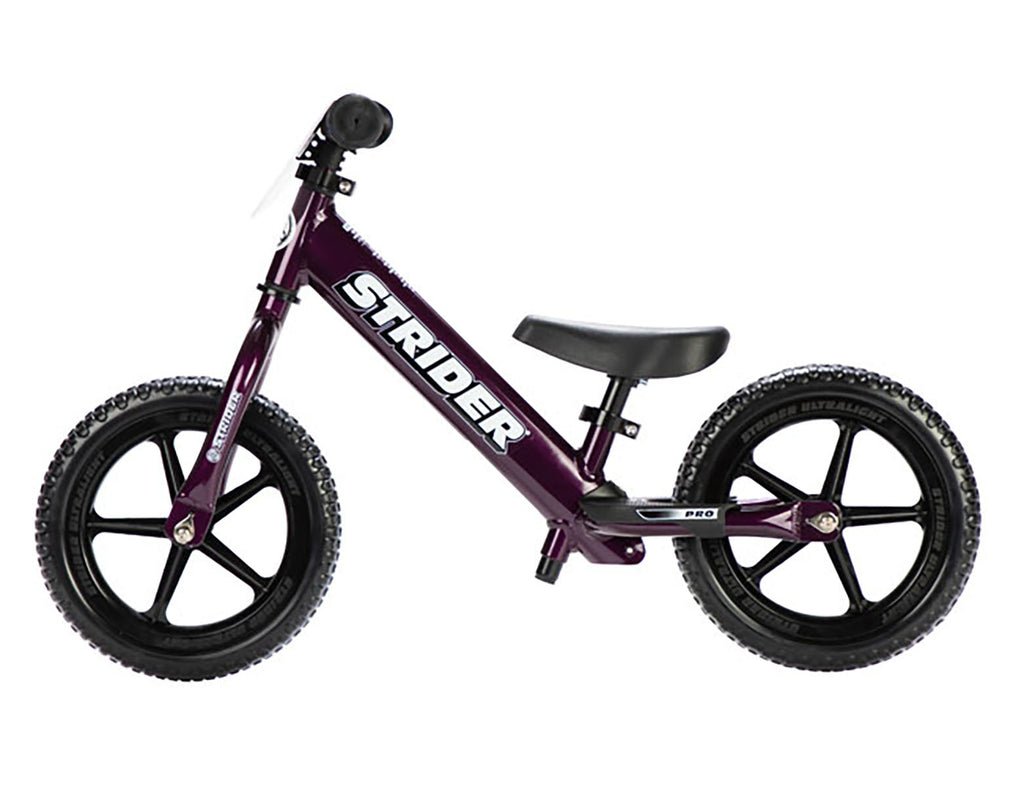 Strider Balance Bike Metallic Purple Strider Pro Balance Bike 12" - PACK OF 2