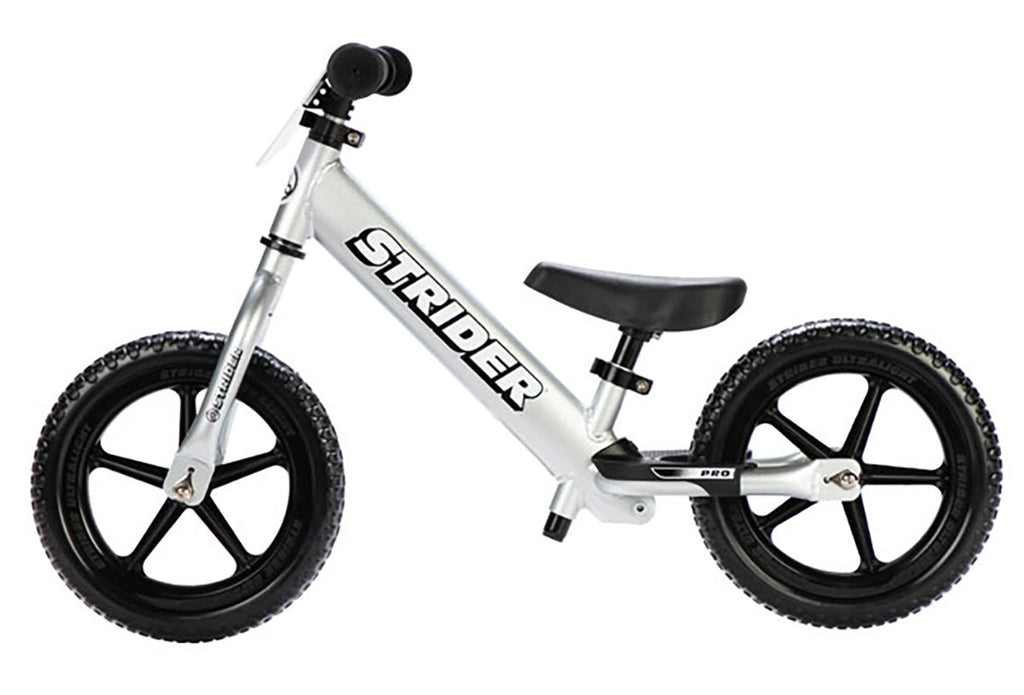 Strider Balance Bike Silver Strider Pro Balance Bike 12" - PACK OF 2